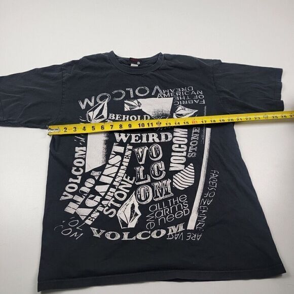 Volcom Stone T Shirt Large Vtg 90s 00s Y2K Skate Grunge Vtg Baggy Distressed - Picture 10 of 10